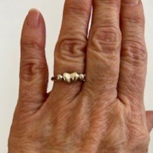 TIFFANY & CO ELSA PERETTI BEAN RING SZ 5.5